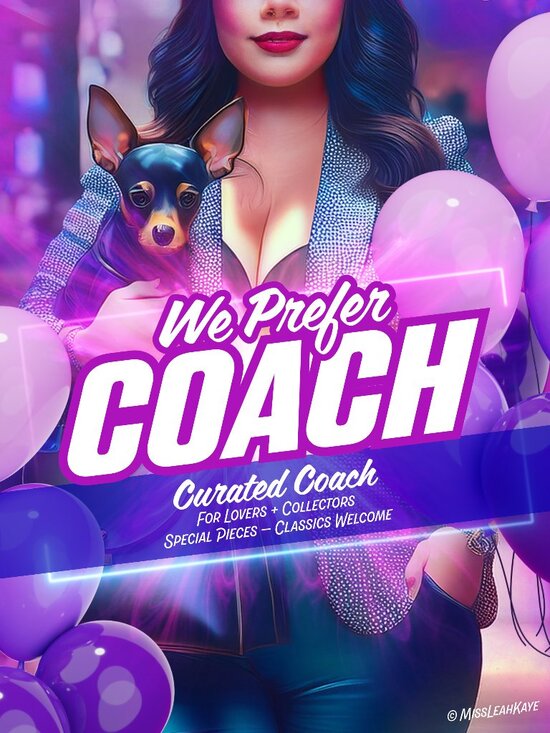 Coach Handbags - ʟɪᴠᴇ ꜱʜᴏᴡ ꜰʟʏᴇʀ ✦ 𝗪𝗲 𝗣𝗿𝗲𝗳𝗲𝗿 𝗖𝗢𝗔𝗖𝗛 ✦